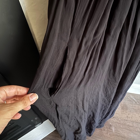 HATCH tie front Scarlet jumpsuit black - maternity - Picture 7 of 11